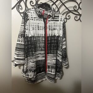 Black and White Women's Jacket